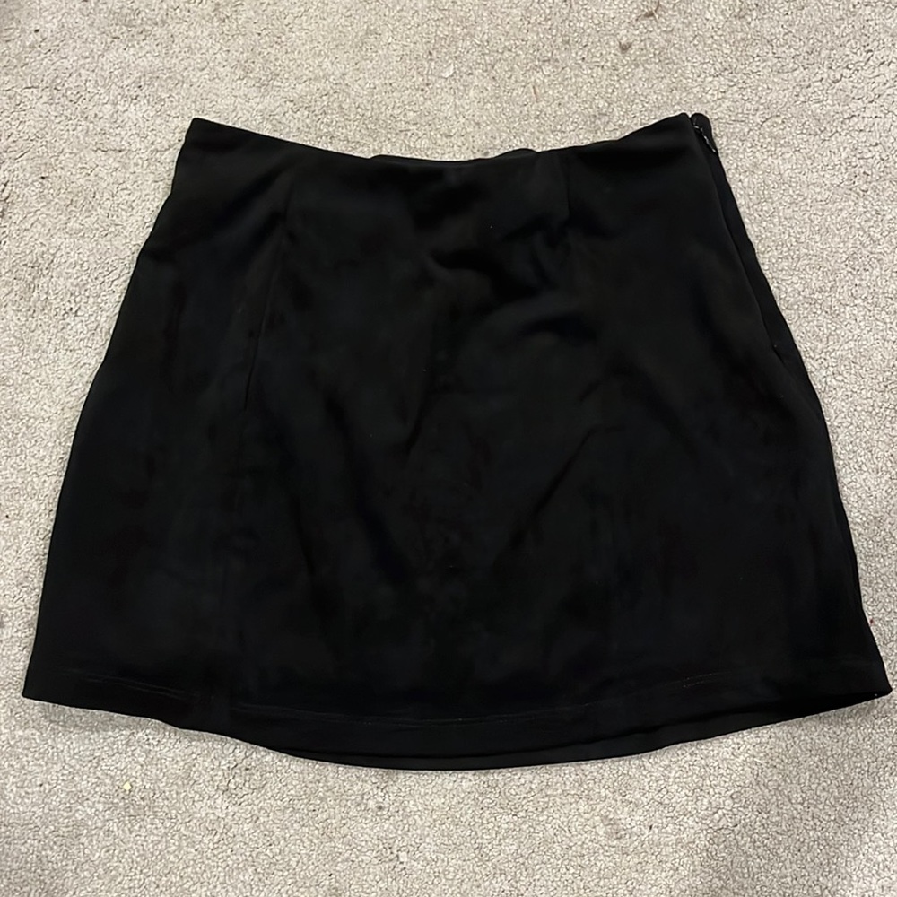 Steele designer brand skirt size XS black mini skirt